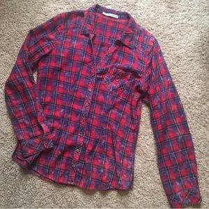 ⭐️PRICE FIRM⭐️ Maurice’s Flannel Top